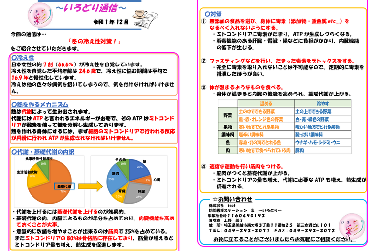 彩通信12月号